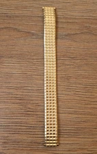 10mm - 15mm SPIEDEL VINTAGE 1950s-1970s ROLLED GOLD EXPANDING WATCH STRAP BOXED