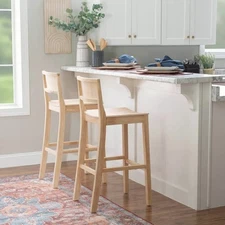 Set of 2 30" Elizabeth Solid Wood Barstools - Linon