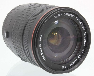 Sigma 28-200mm F3.5-5.6 Compact Hyperzoom Macro IF Objektiv für Canon EF - 65225