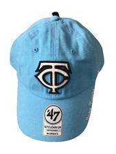 Minnesota Twins Women s 47 Clean Up Hat Light Blue Spring Training NWT MLB Cap