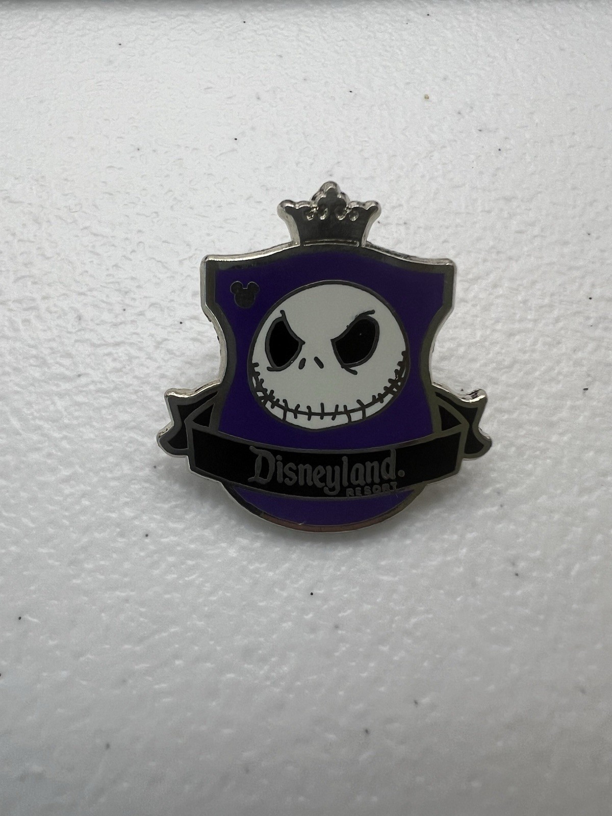 Disney Trading Pin Jack Skellington Nightmare before Christmas Disneyland Crest 