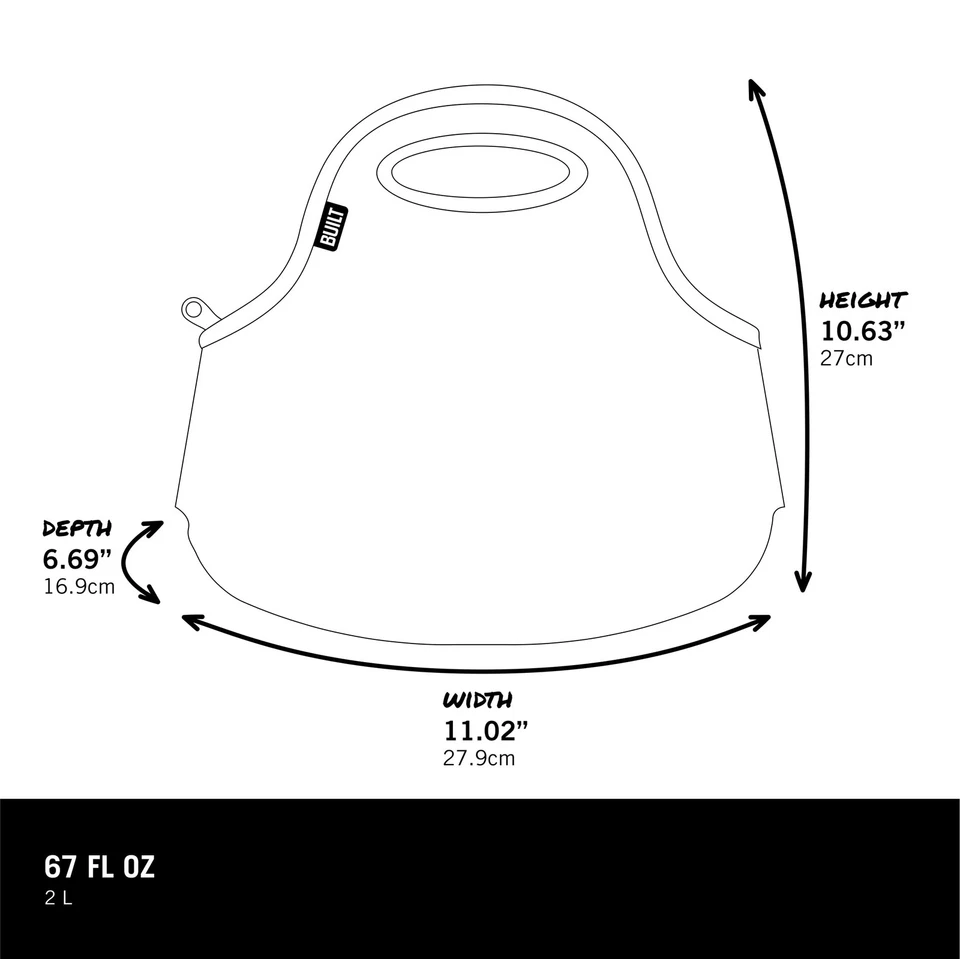 Bolsa de almuerzo de neopreno suave Gourmet Getaway, ligera, aislante, reutilizable... Foto 4 de 4