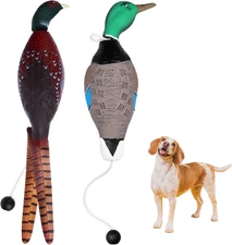 2Pcs/3Pcs Duck Dummy Dog Pheasant Toy for Outdoor Training Tools Bumper Retrieve