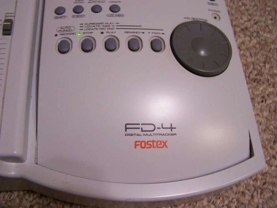 Fostex FD-4 Digital MultiTrack Recorder Power Tested Works Great Excellent Cond. - Image 2 of 4