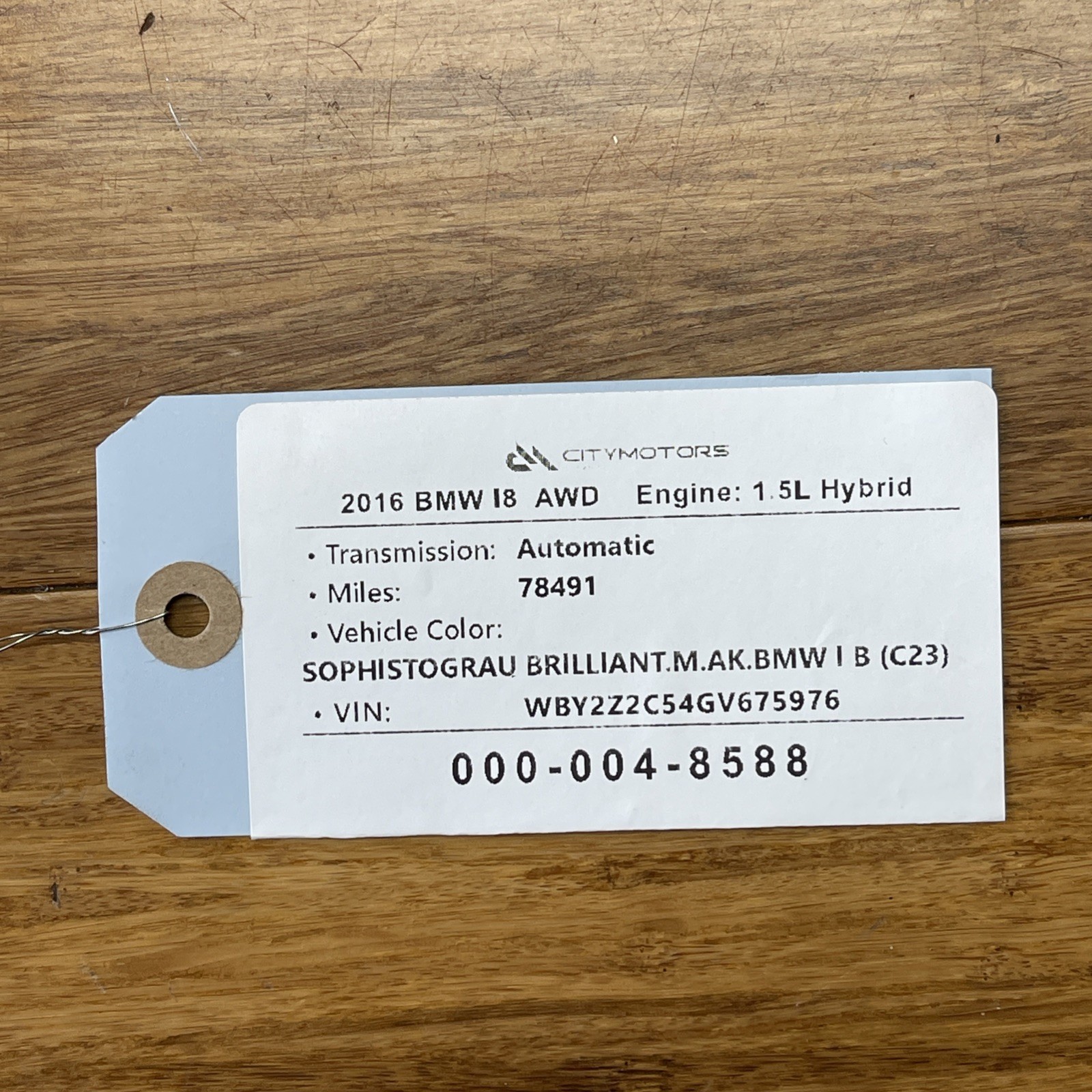 BMW i8 2014-2020 Unit P/N 9350671