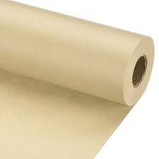 Wrapping Paper, 12" x 800"(66') 70 GSM Craft Paper Packing Paper Brown