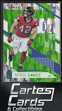 Patrick DiMarco 2017 Panini Unparalleled #18 Lime Green Wind Chimes Bills RC
