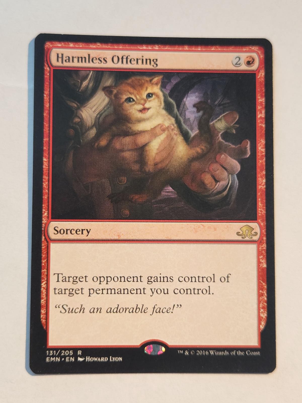 Harmless Offering 131 Eldritch Moon Magic: The Gathering Rare MP