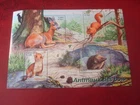 FRANCE - 2001 FOREST ANIMALS - UM MINT MINIATURE SHEET - EXCELLENT CONDITION