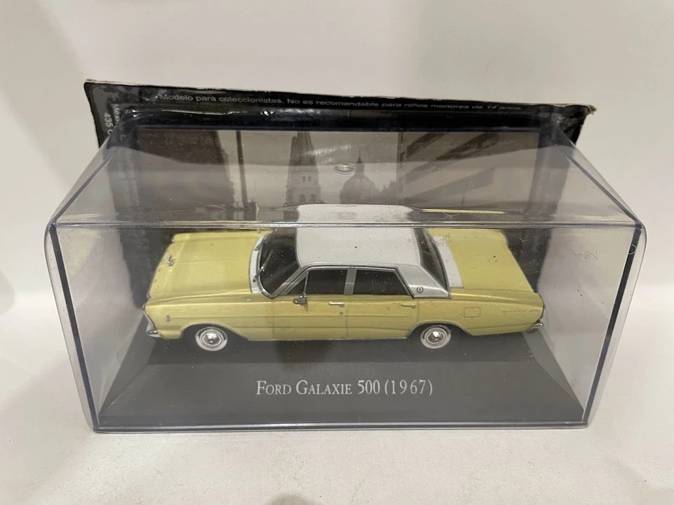 Ford Galaxie 500 1967 Auto memorabili Messico 1:43 Ixo Altaya Diecast - Immagine 2 di 2