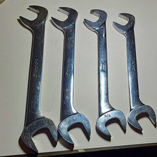 Snap-on Vs Series 4pc Sae Four Way Angle Wrench Set 11516781316 Vintage