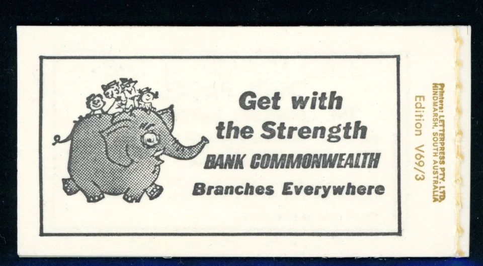 Australia 1969 Booklet Prime Ministers SG #450a MNH W329 - Image 2 of 4