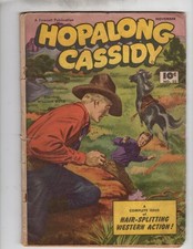 Fawcett Publications Comics Hopalong Cassidy Book #25 Lower Mid Grade Nov. 1948