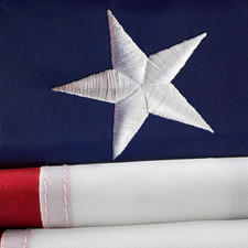 3x5 American Flag Allegiance Flag Outdoor Heavy Duty, Embroidered Stars, to USA