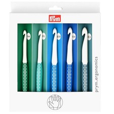 Prym Ergonomics Crochet Hook Set, Large 7mm, L, M, N, O