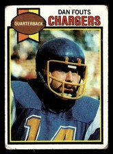 1979 Topps #387 Dan Fouts (HOF) - San Diego Chargers (Low Grade)