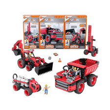 Hexbug VEX STEM Robotics Construction Zone Vehicle 3 Pack Bundle - Red