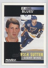 1991-92 Pinnacle Rich Sutter #268 0b4