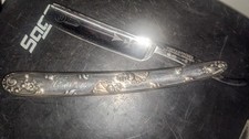 Vintage Sterling Silver Straight Razor. Wade And Butcher. Beautiful  Victorian
