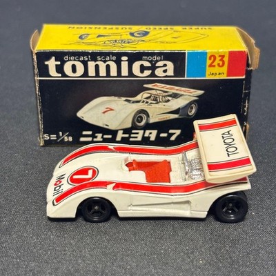 Black Box Tomica No.23 New Toyota 7 Made in Japan Damals