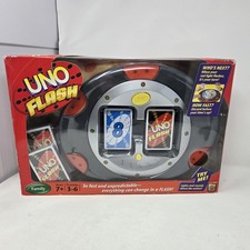 UNO Flash Electronic Card Game Mattel 2007 New, Box has