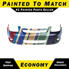 New Painted To Match- Front Bumper Cover For 2005-2010 Chevy Cobalt Ls Lt W Fog New Painted To Match- Front Bumper Cover For 2005-2010 Chevy Cobalt Ls Lt W Fog