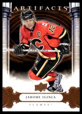 2009-10 Upper Deck Artifacts #81 Jarome Iginla Calgary Flames Hockey Card HOF