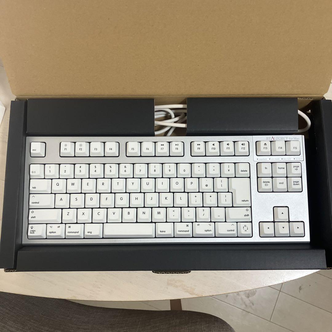 REALFORCE TKL for Mac R2TL-JPVM-WH スーパー… REALFORCE TKL for