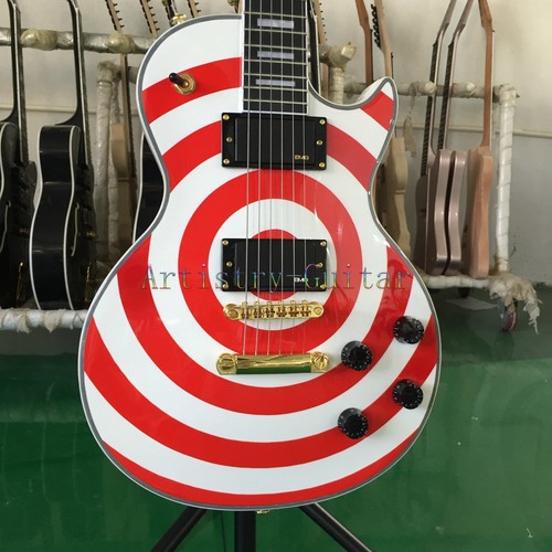 Wylde Zakk LP Chitarra Elettrica - Giallo Bullseye, Corpo In Mogano, Hardware HH Oro, 2025