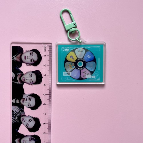 BTS Jimin MUSE Who solo single keyring. Chim Blooming Bangtan, ARMY kpop gift - 第 4/4 張圖片