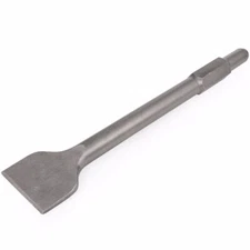 XtremepowerUS Flat Chisel 1-1/8" Hex Scraping Bit for Demolition Jack Hammer
