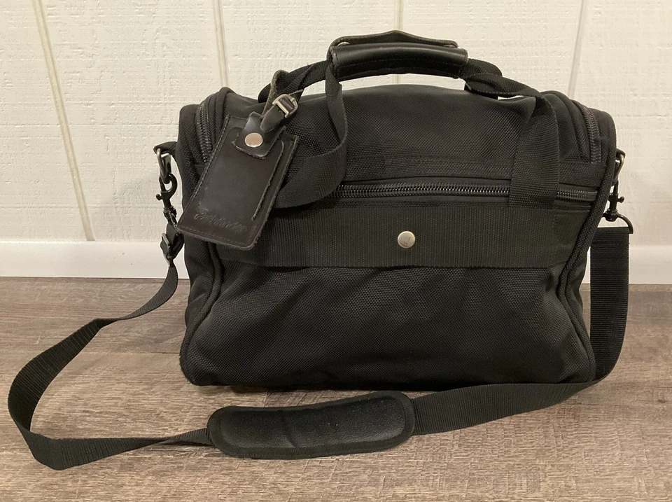 "Bolso de hombro de mano Pathfinder 15"" de nailon balístico negro" Foto 2 de 4