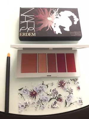 Nars Erdem Poison Rose Lip Powder Palette 8475 For Shades. New in Box 