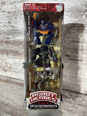 Transformers ROTF Robot Heroes Christmas 3 Pack Special Edition 3 Pack 2009 NEW