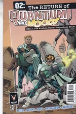VALIANT COMICS Q2 THE RETURN OF QUANTUM & WOODY #3 DECEMBER 2014 FAST P&P