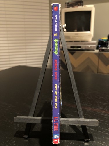 Goosebumps Series 2000 Cry of the Cat (#1) by R. L. Stine  (1998) Rare Cult HTF - Picture 3 of 5
