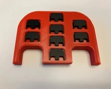 FOR Glock BACKPLATE AND DISPLAY  10PC BLANK LASER ENGRAVING