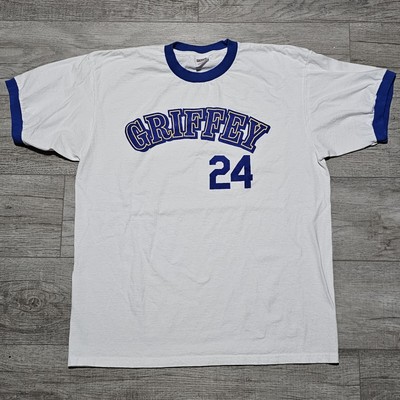 Vintage Ken Griffey Jr MLB Ringer T Shirt Seattle Mariners | eBay