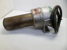 LEISTER TYPE 6000 HEATER HOUSING 220V 4.2 KW 11 A. 3PH. ELEMENT MISSING USED