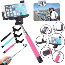 Bluetooth Selfie Stick Shutter Extendable Handheld Monopod Holder for Smartphone
