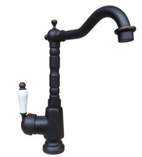 Oil Rubbed Bronze Kitchen Wet Bar Bathroom Vessel Sink Faucet Mixer Tap enf335