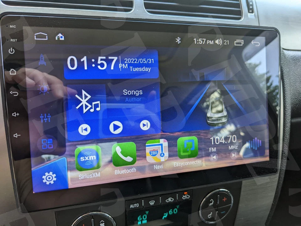 For Saturn Outlook 2007-2009 Android 14 Car Radio Stereo GPS NAVI Apple Carplay — 第 2/4 张图片