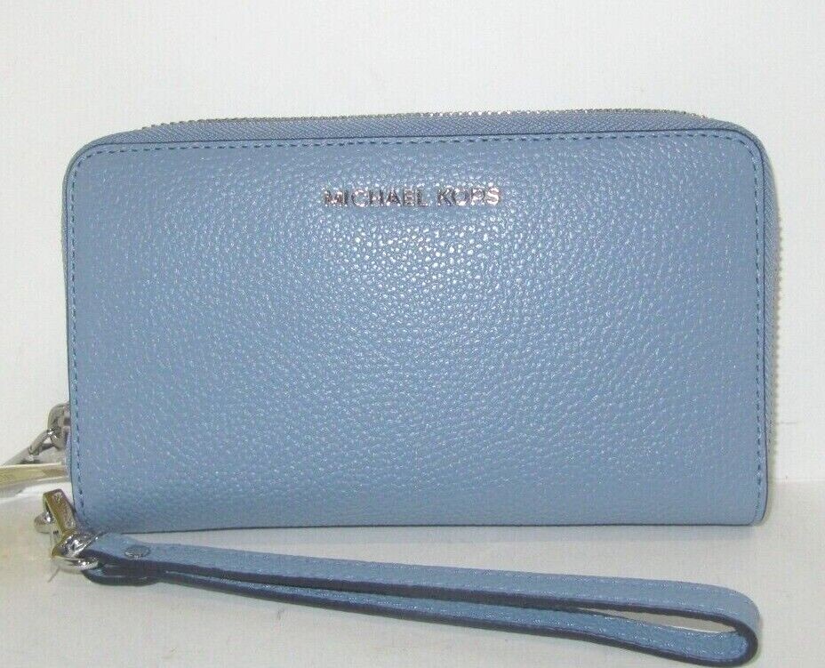 michael kors blue wallet