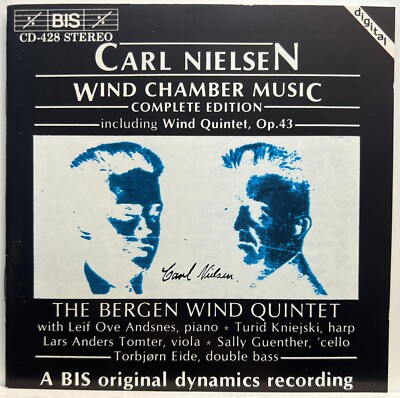 Carl Nielsen : Wind Chamber Music Including Wind Quintet, Op.43 (CD 1994) *VG*