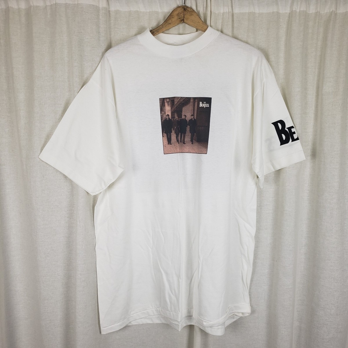 Vintage The Beatles Live at the BBC Double Sided TShirt Mens XL
