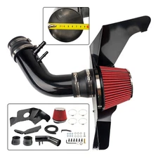 Cold Air Intake Kit + Heat shield For Ford Mustang V6 3.7L 2015-2017