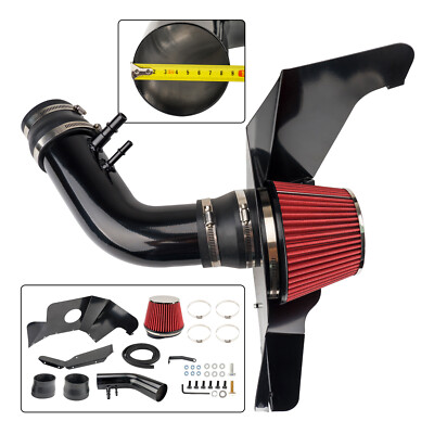 Cold Air Intake Kit + Heat shield For Ford Mustang V6 3.7L 2015-2017