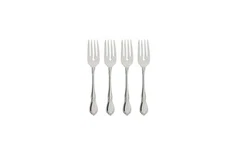 Chateau Fine Flatware Set, 18/8 Stainless, Set of 4 Salad Forks