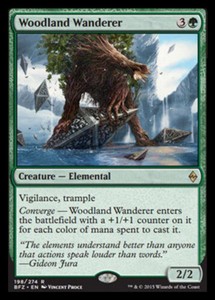 Woodland Wanderer - Foil x1 - Battle for Zendikar - NM-Mint, English - Battle fo
