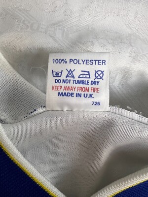 Maillot de Foot Leeds United 1992/93 Admiral vintage T XL